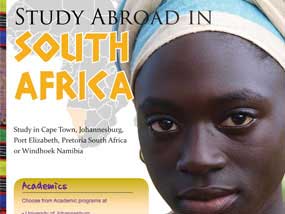 Study Abroad Africa Poster Design by Cesar Omar Sanchez